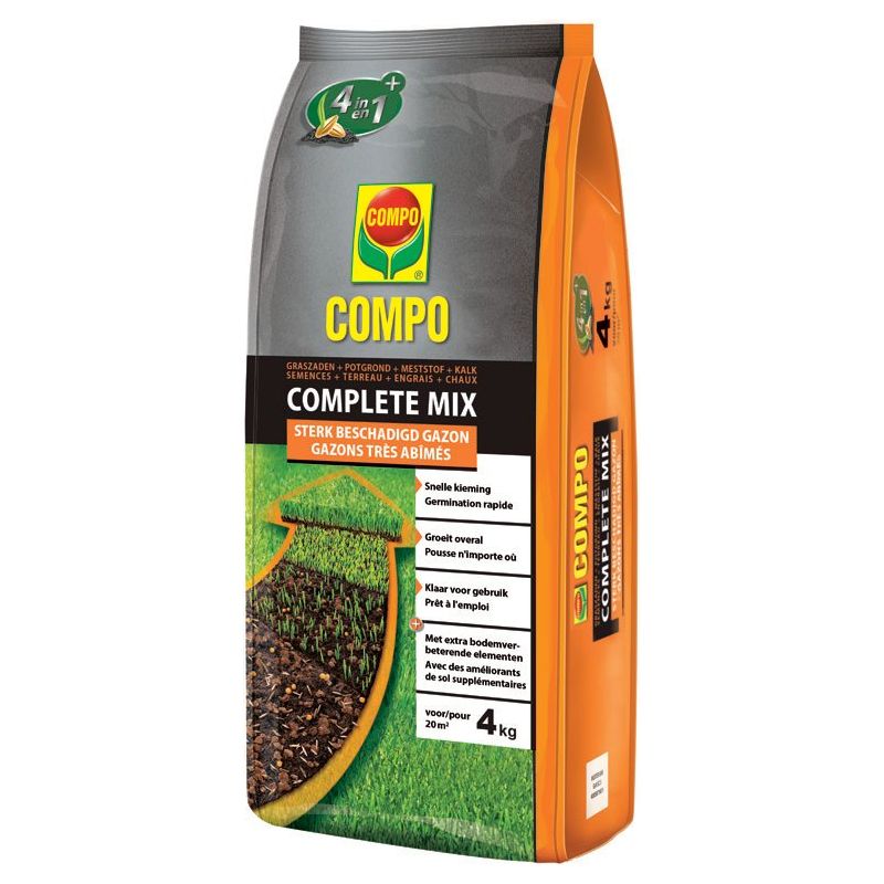 Compo herstelgras (4 in1) Complete mix 4 kg