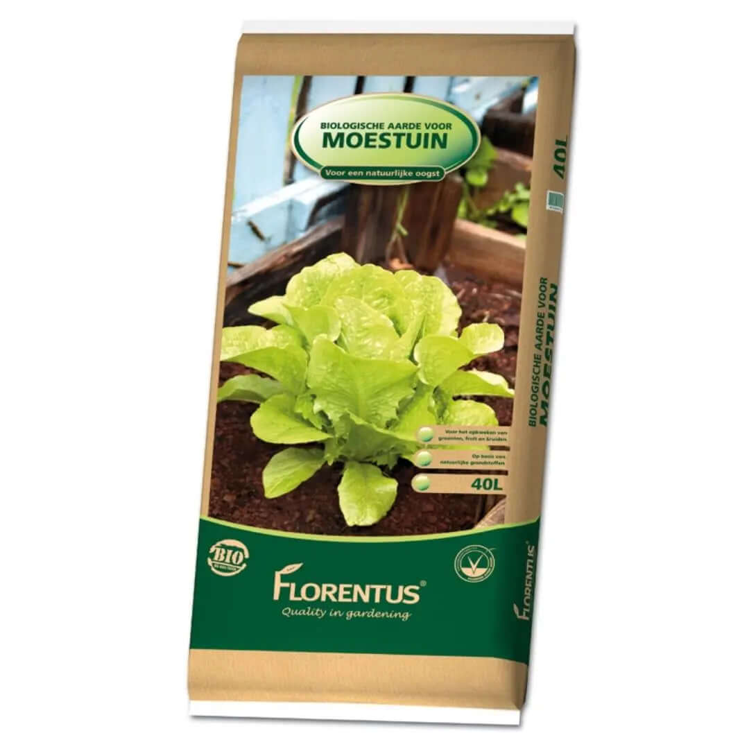 Biologische potgrond voor de moestuin Florentus