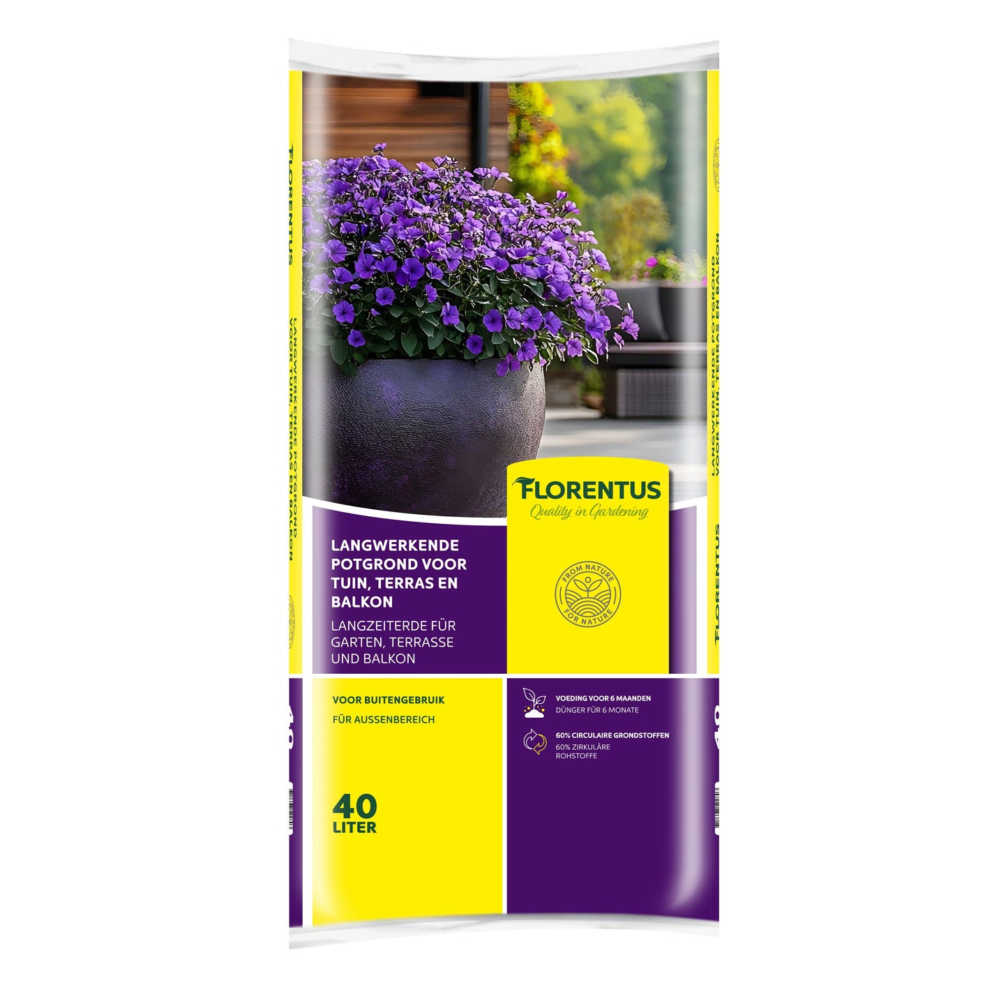 Potgrond voor terras en balkon
