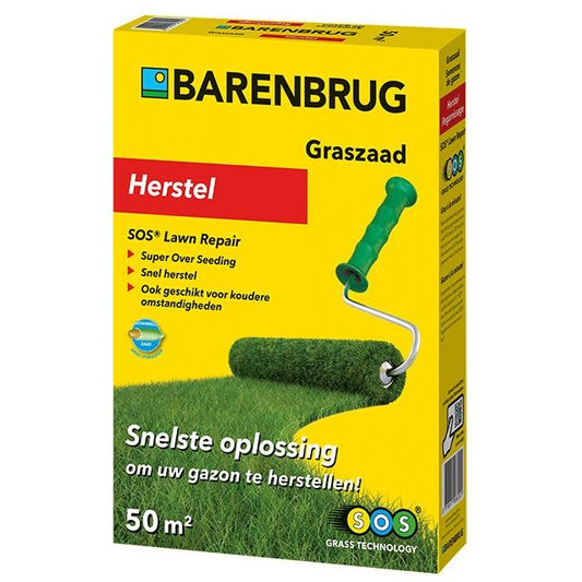 Barenbrug SOS Lawn  Repair (Herstel) 1 kg 30-50 m² coated