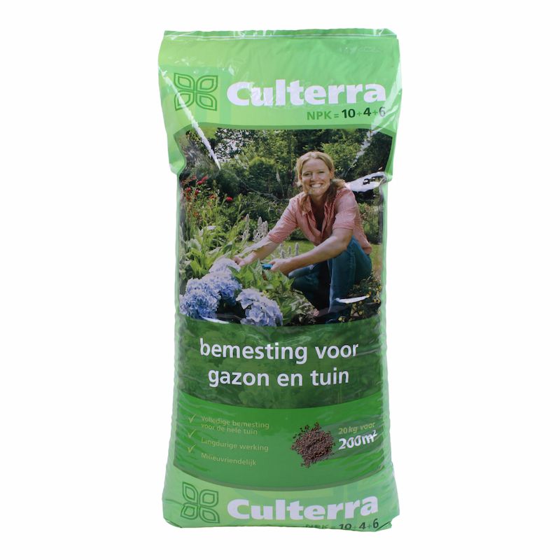 Culterra 10-4-6 (groene zak) 20 kg (goedkoop POSTNL)